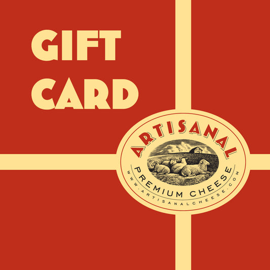 Gift Card Artisanal Premium Cheese