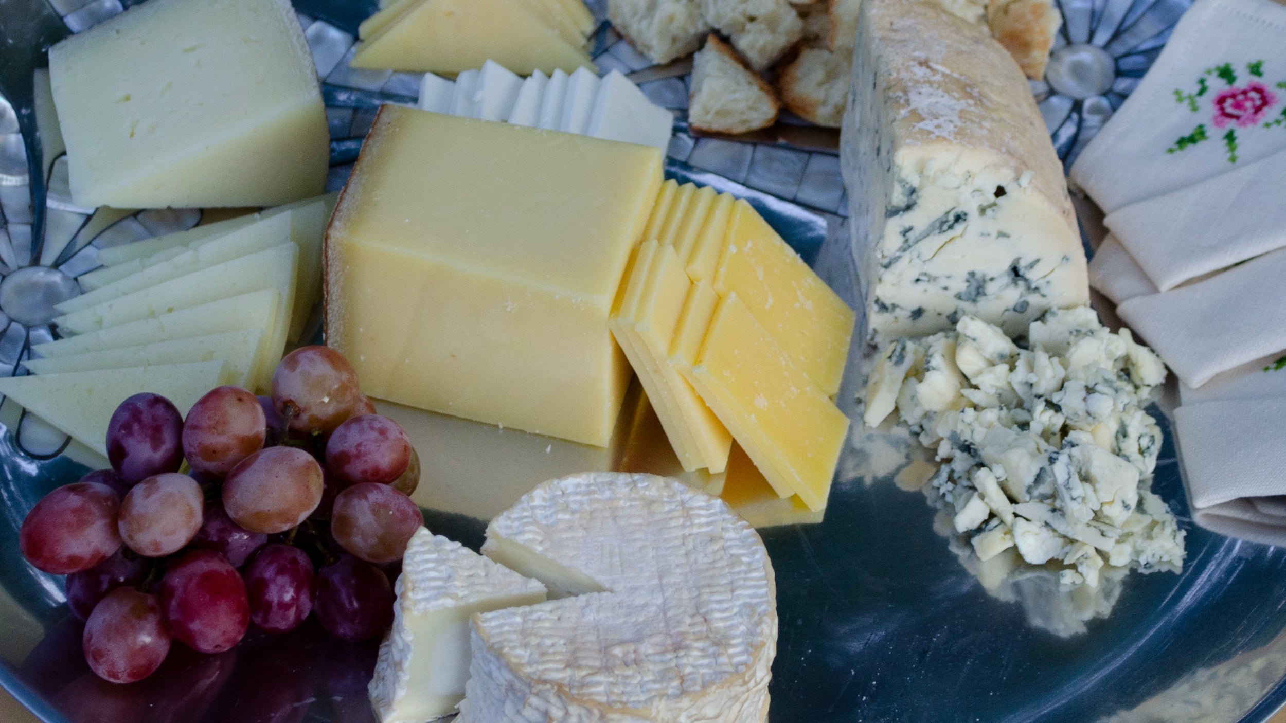 Artisanal cheese board