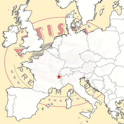 Map Beaufort - Artisanal Premium Cheese